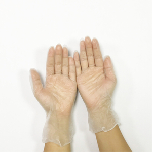 Pre-powdered Smooth Touch Disposable Vinyl Exam Gloves