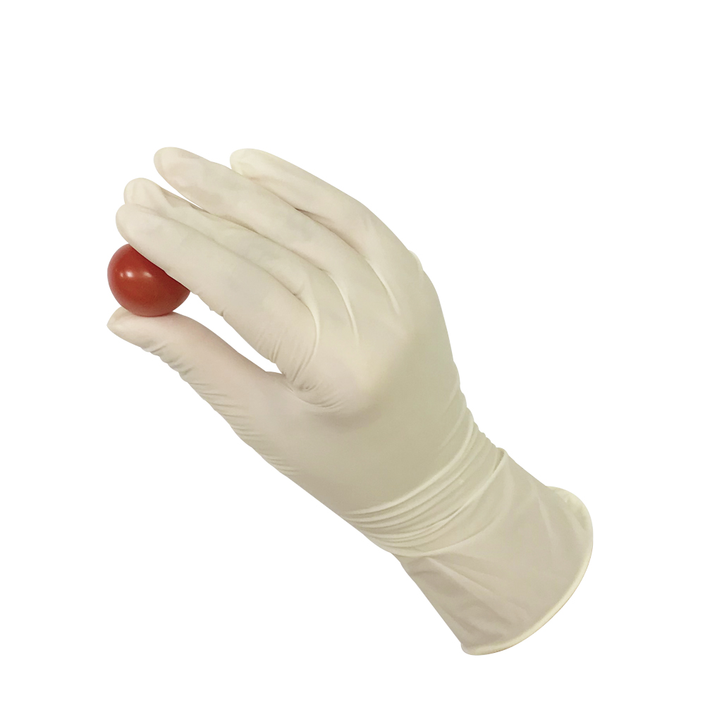 Box of Large Powder Free Disposable Food Safe Latex Gloves