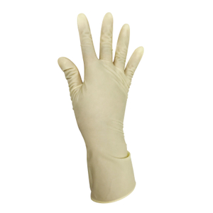 Yellow Sterile Powder Free Latex Surgical Gloves