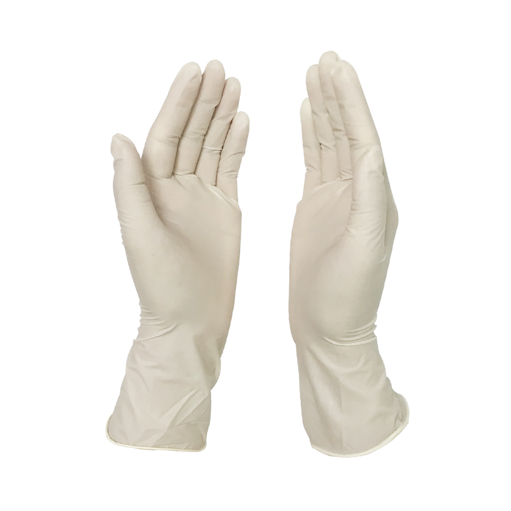 Small Size Lightly Powdered Disposable Latex Examination Gloves