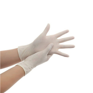 Soft Scrub Powder Free Disposable Biodegradable Latex Gloves