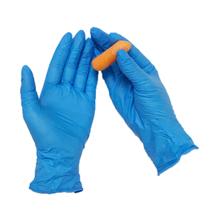Food Grade Nitrile Gloves - 4 Mil, Blue, Powder Free