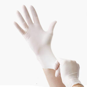 Powdered Disposable Latex Examination Hand Gloves