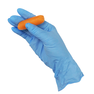 Food Grade Nitrile Gloves - 3 Mil, Blue, Powder Free