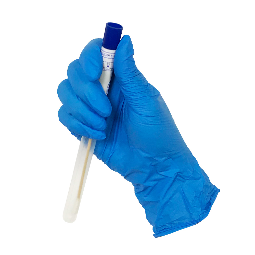 Lab Nitrile Gloves - 5 Mil, Blue, Powder Free